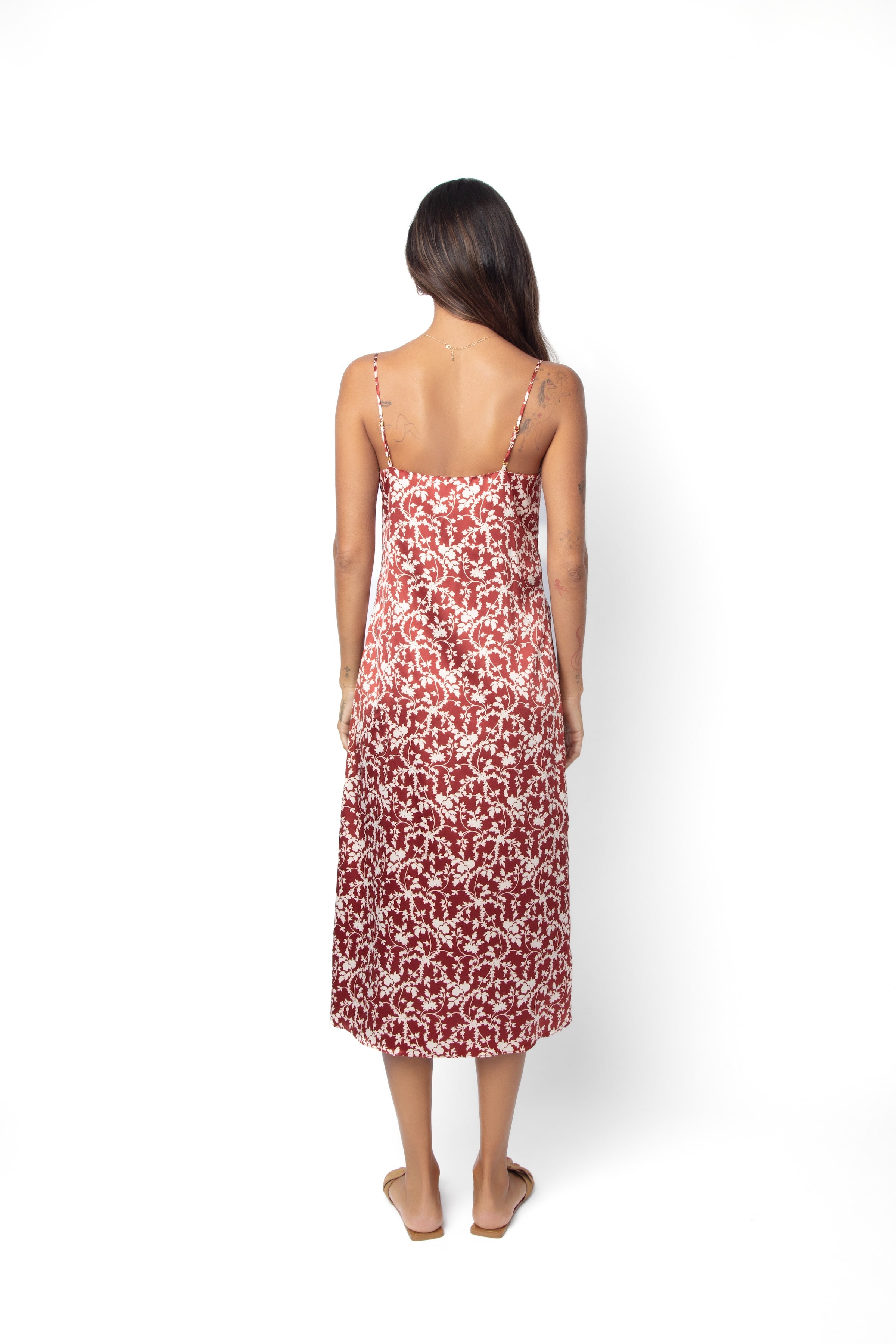 M3D122TAN_Byrdie Dress in Tandoori