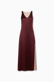 Sienna Reversible Dress Aubergine/Blush