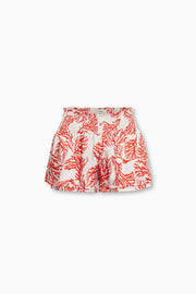 Angie Shorts White Coral