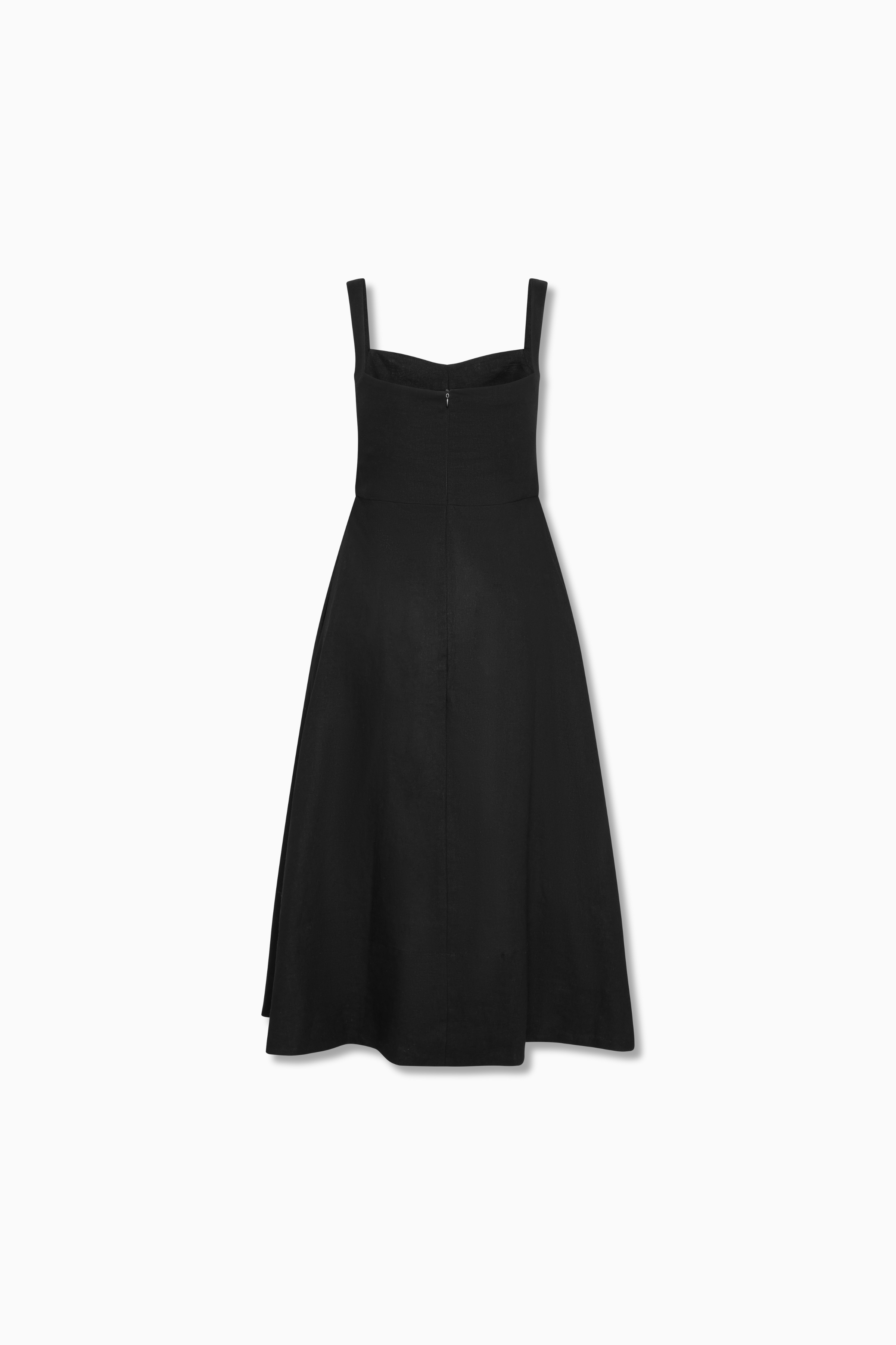 Storie Dress Linen Black S Storie Dress Linen Black S